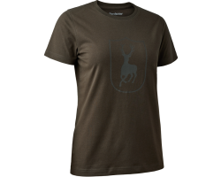 Tee-shirt femme avec blason DEERHUNTER