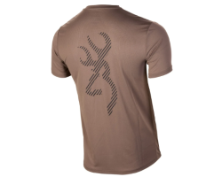 Tee-shirt marron Teamspirit BROWNING