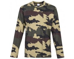 Tee-shirt à manches longues camouflage PERCUSSION