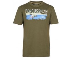 Tee-shirt Canard kaki PERCUSSION