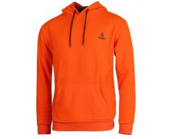 Sweat enfant polaire à capuche orange TREELAND