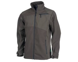 Veste outdoor Softshell kaki TREELAND