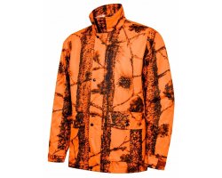 Veste pluie camouflage orange TREELAND