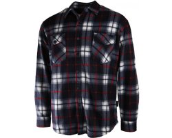 Chemise polaire à carreaux bleueTreeland