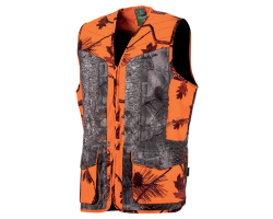 Gilet enfant orange camo TREELAND