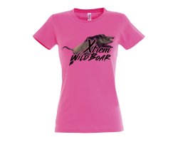 Tee-shirt enfant sanglier rose XTREM WILDBOAR