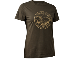 Tee-shirt femme avec blason DEERHUNTER