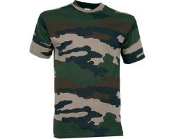 Tee-shirt enfant camouflage Percussion