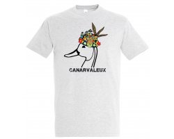 Tee-shirt gris CANARVALEUX