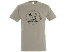 Tee-Shirt manches courtes Xtrem Migrateurs gris 