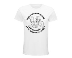 Tee-shirt blanc Lolita Les inconnus