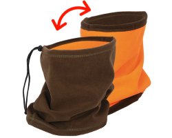 Tour de cou polaire réversible orange/marron SOMLYS