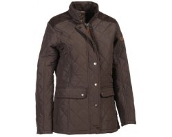 Veste matelassée femme Edinburgh marron PERCUSSION