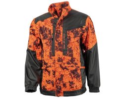 Veste femme anti-ronce camouflage orange digital Spirit of Traque SOMLYS