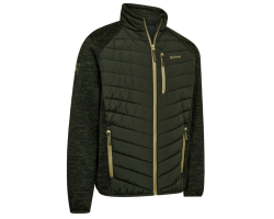 Veste matelassée et tricot Moor kaki DEERHUNTER