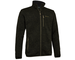 Veste tricotée Moor kaki DEERHUNTER