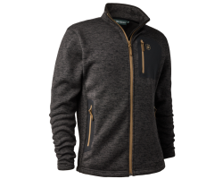 Veste Sarek tricotée Noir DEERHUNTER