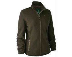 Veste polaire de chasse femme Lady Jacket kaki DEERHUNTER
