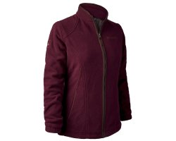 Veste polaire femme bordeaux Lady Josephine DEERHUNTER