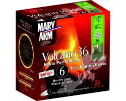 Cartouche VOLCANO 36 HP cal 12 MARY ARM