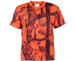 Tee-shirt enfant camouflage orange GhostCamo PERCUSSION