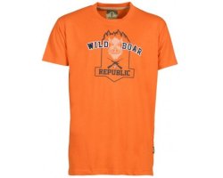 Tee-shirt Wild Boar orange PERCUSSION