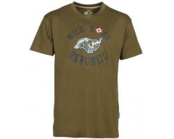 Tee-shirt Wild Boar kaki PERCUSSION