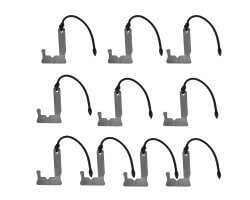 Pack de 10 plombs et 10 cordes élastiques pour appelant