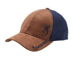 Casquette Browning Sean marron et bleu navy 