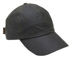 Casquette Baseball huilée Wax Sauge BARBOUR