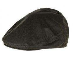 Casquette plate wax olive BARBOUR