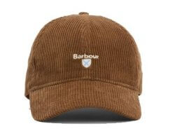 Casquette velours Preston beige BARBOUR
