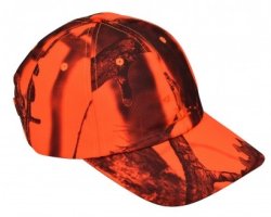 Casquette camouflage orange GhostCamo PERCUSSION