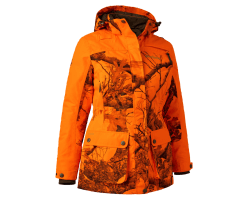 Blouson de chasse hiver Eagle femme orange camo realtree Deerhunter