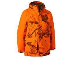 Blouson de chasse hiver Eagle Realtree orange DEERHUNTER