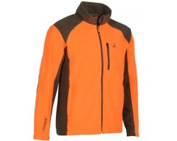 Gilet polaire orange percussion