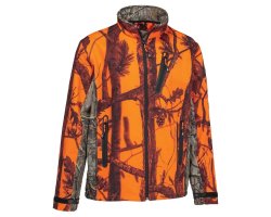 Blouson softshell enfant orange GhostCamo PERCUSSION