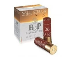 Cartouches B&P Valle Steel 36 Magnum C.12/76 36g