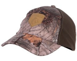 Casquette softshell marron/camo forest 