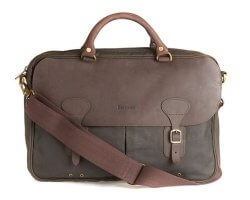 Sac Barbour Wax Leather Briefcase