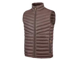 Doudoune Sans Manche Teva marron STAGUNT