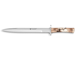 Dague Sanglier manche en olivier Claude Dozorme Le thiers