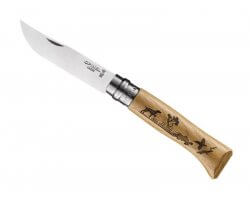 Couteau Opinel Animalia Chien N°8