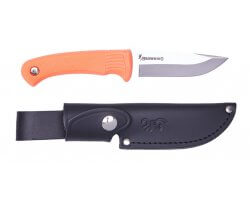 Couteau fixe Pro Hunter orange fluo Browning 