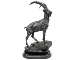 Bronze Bouquetin 