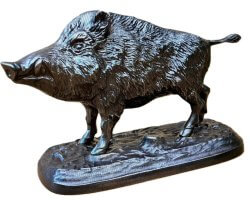 Bronze sanglier 