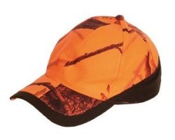 Casquette camouflage orange 