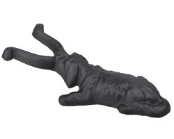 Tire bottes en fonte Chien LOVERGREEN