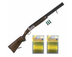 Pack Fusil de chasse superposé Hunter pour enfant et amorces
