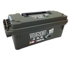 Pack 100 cartouches Tunet pigeon 36 cal 12 avec boîte plastique